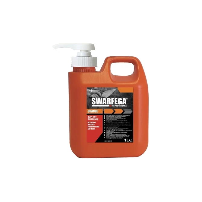 Handreiniger SCJ Swarfega Orange 1 liter met pomp