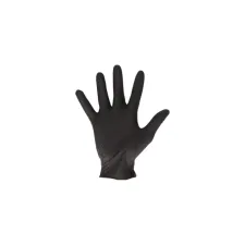Handschoen CMT L soft nitril zwart 100 stuks Handschoen CMT L soft nitril zwart 100 stuks