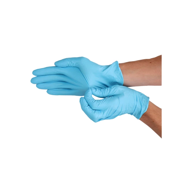 Handschoen CMT M nitril blauw 100 stuks