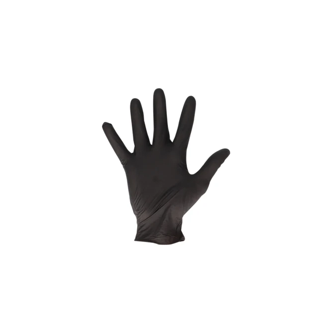 Handschoen CMT M soft nitril zwart 100 stuks