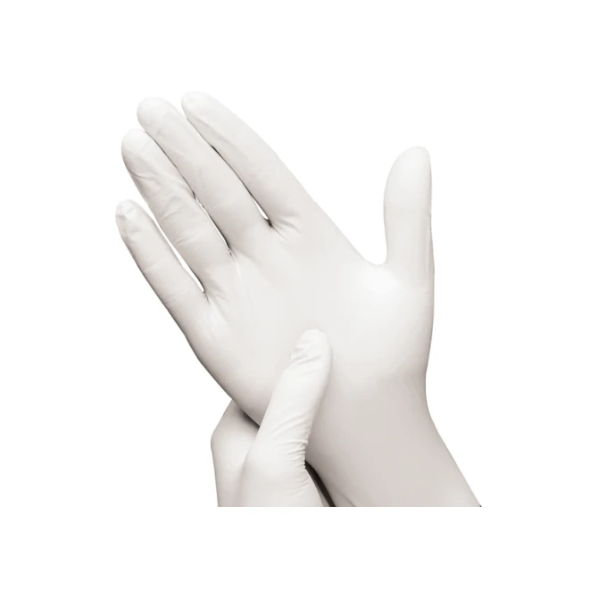 Handschoen Hynex nitril M wit 3.5g 100 stuks