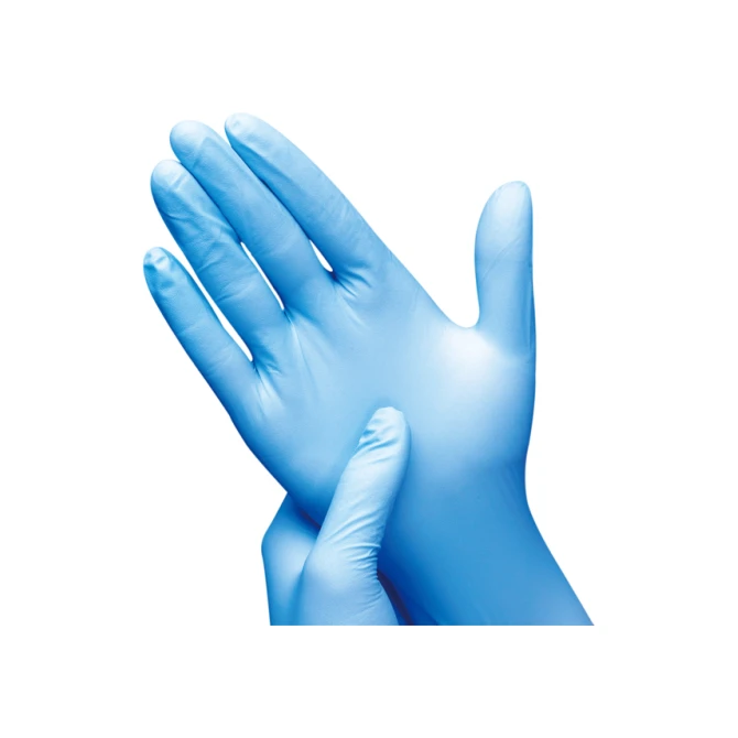 Handschoen Hynex nitril S blauw 3.5g pak à 100 stuks