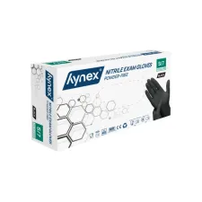 Handschoen Hynex nitril S zwart 3.5g pak à 100 stuks Handschoen Hynex nitril S zwart 3.5g pak à 100 stuks