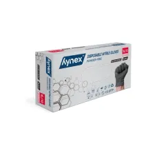 Handschoen Hynex nitril XL zwart 5gr extra sterk 100 stuks Handschoen Hynex nitril XL zwart 5gr extra sterk 100 stuks