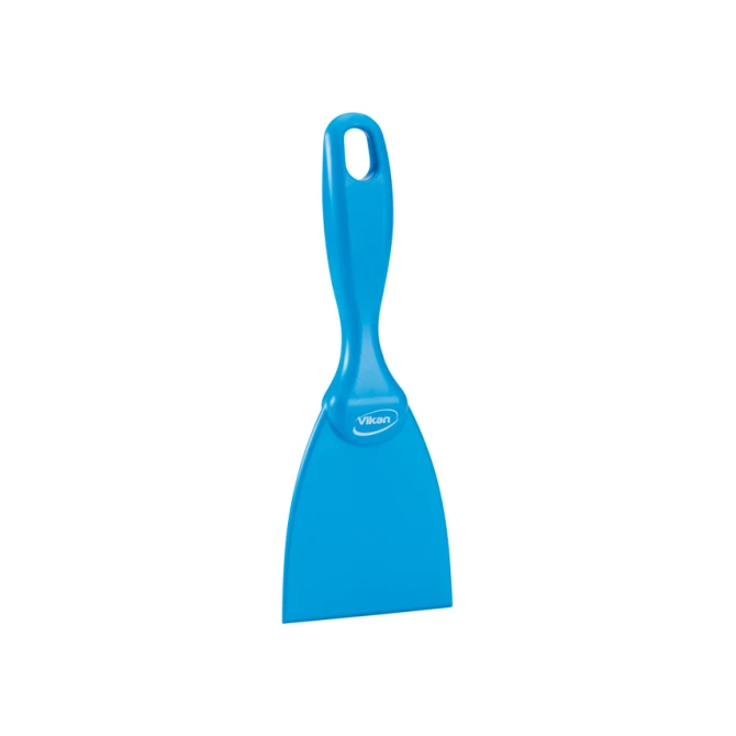 Handschraper Vikan recht 75x210mm blauw