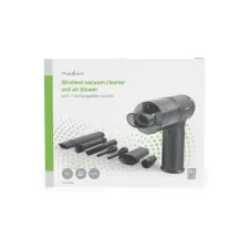 Handstofzuiger / luchtblazer Nedis 90W oplaadbaar zwart Handstofzuiger / luchtblazer Nedis 90W oplaadbaar zwart