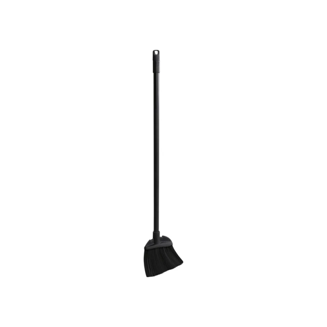 Handveger Rubbermaid Executive Lobby Broom met lange steel zwart
