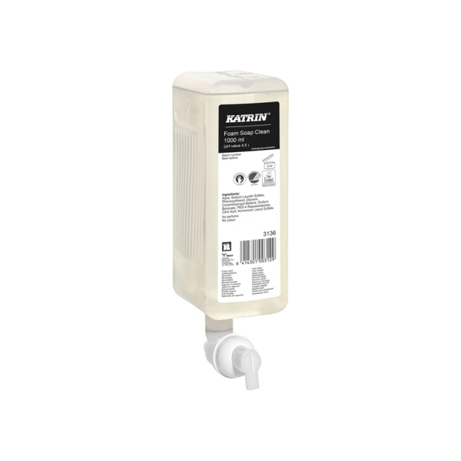 Handzeep Katrin Clean schuim 1000ml 3136