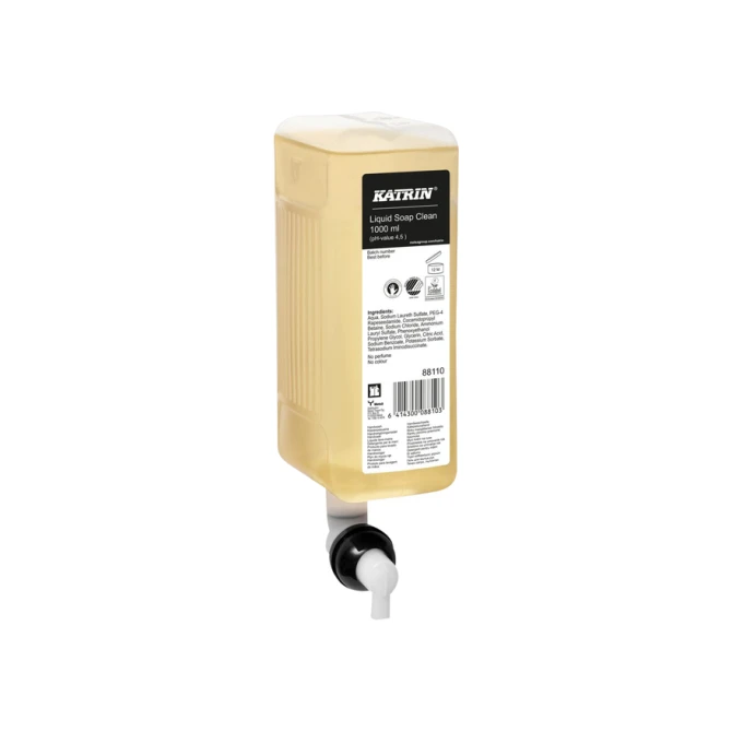 Handzeep Katrin Clean vloeibaar 1000ml 88110