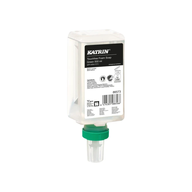 Handzeep Katrin Green schuim touchfree 500ml 86573