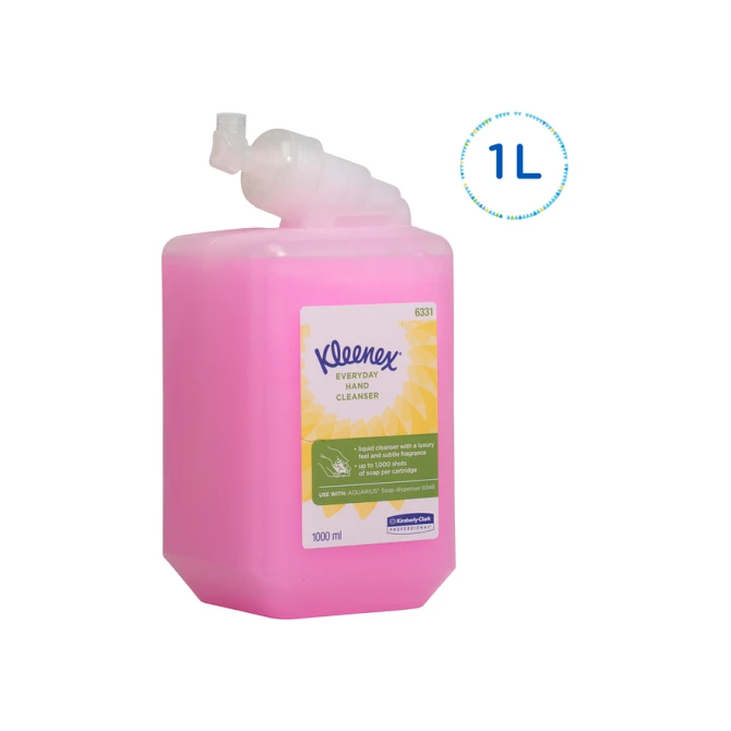 Handzeep Kleenex vloeibaar roze 1000ml 6331