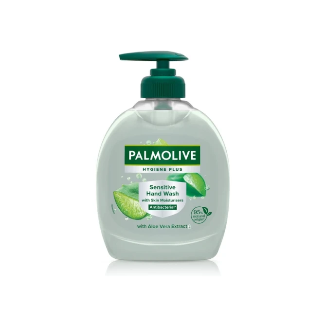 Handzeep Palmolive Plus Sensitive met Aloe Milde Verzorging 300ml
