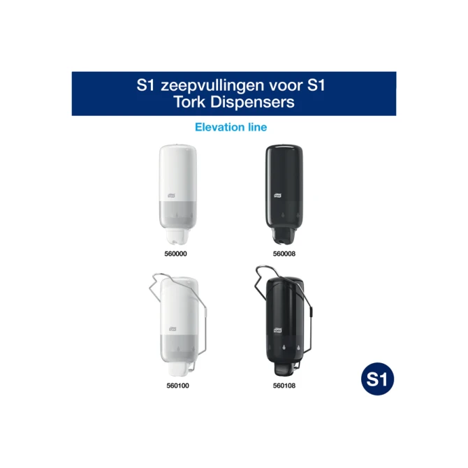 Handzeep Tork S1 Premium vloeibaar 1000ml gevoelige huid 420701