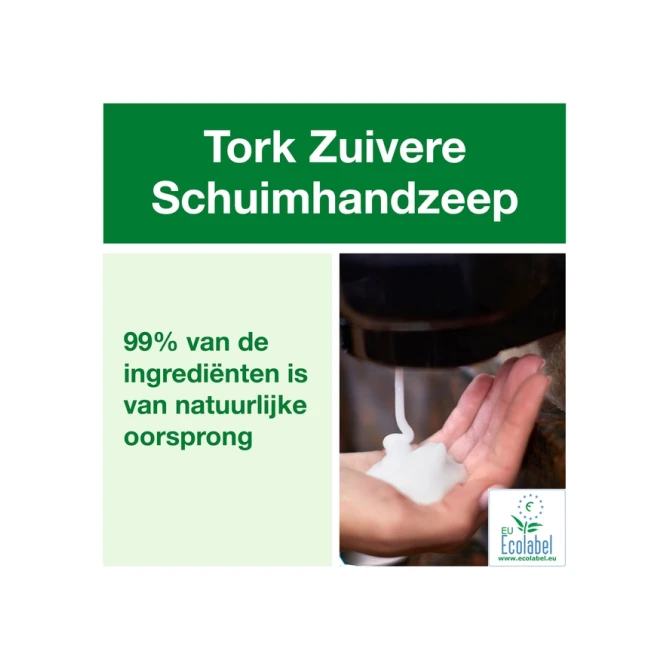 Handzeep Tork S4 Premium schuim 1000ml Clarity 520201