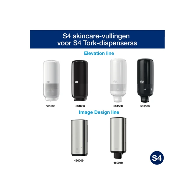 Handzeep Tork S4 Premium schuim 1000ml gevoelige huid 520701