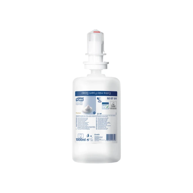 Handzeep Tork S4 Premium schuim 1000ml gevoelige huid 520701