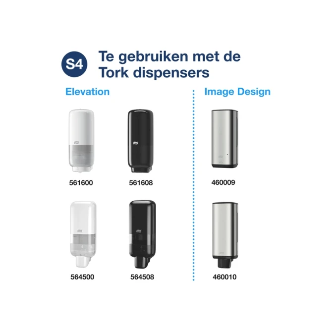 Handzeep Tork S4 Premium vloeibaar 1000ml mild 424501