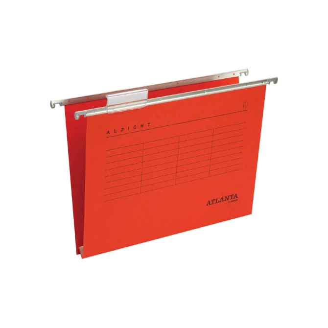 Hangmap Djois Alzicht A4 frontaal recycled U-bodem rood