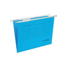 Hangmap Djois Alzicht A4 frontaal recycled V-bodem blauw Hangmap Djois Alzicht A4 frontaal recycled V-bodem blauw