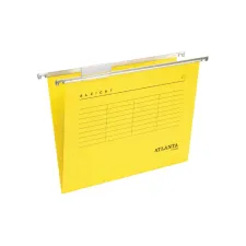 Hangmap Djois Alzicht A4 frontaal recycled V-bodem geel Hangmap Djois Alzicht A4 frontaal recycled V-bodem geel