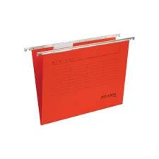 Hangmap Djois Alzicht A4 frontaal recycled V-bodem rood Hangmap Djois Alzicht A4 frontaal recycled V-bodem rood
