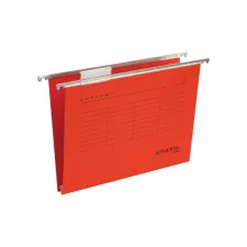 Hangmap Djois Alzicht folio frontaal recycled U-bodem rood Hangmap Djois Alzicht folio frontaal recycled U-bodem rood