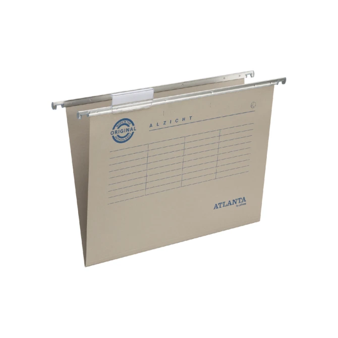 Hangmap Djois Alzicht folio frontaal recycled V-bodem 230gr grijs