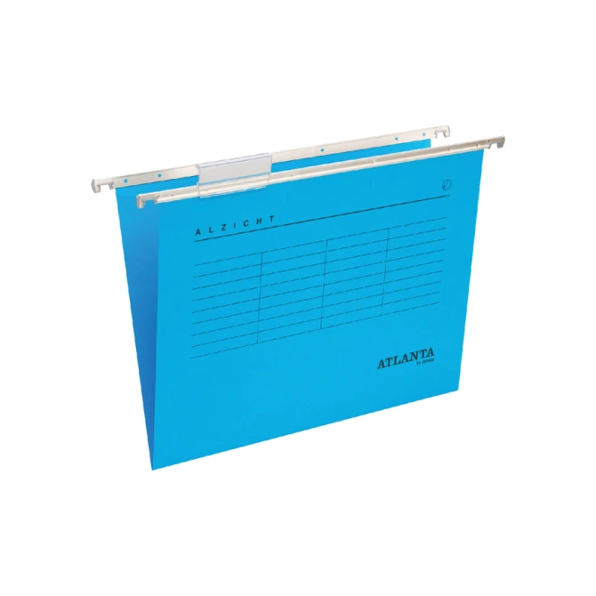Hangmap Djois Alzicht folio frontaal recycled V-bodem blauw