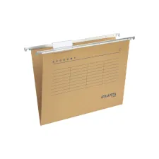 Hangmap Djois Economy recycled foolscap V-bodem bruin 25 stuks Hangmap Djois Economy recycled foolscap V-bodem bruin 25 stuks