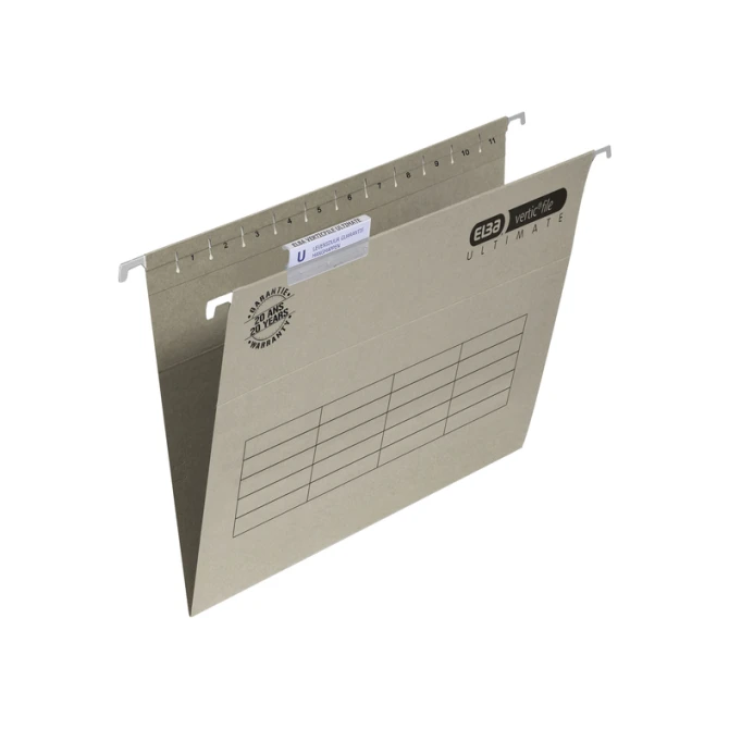 Hangmap Elba Verticfile Ultimate A4 V-bodem grijs 25st
