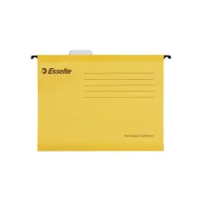 Hangmap Esselte Classic A4 V-bodem 345x240mm geel Hangmap Esselte Classic A4 V-bodem 345x240mm geel