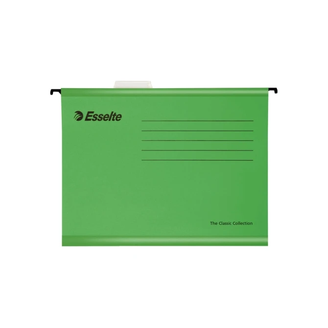 Hangmap Esselte Classic A4 V-bodem 345x240mm groen