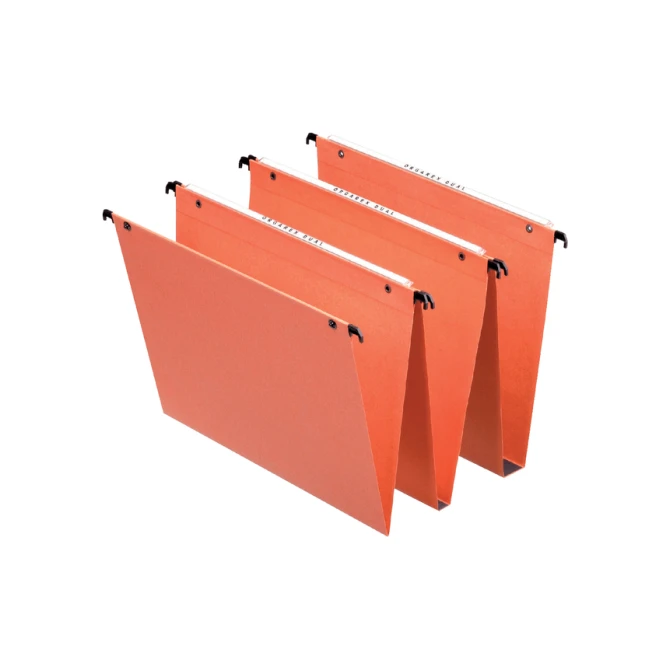 Hangmap Esselte Orgarex dual verticaal 345x245x15mm oranje