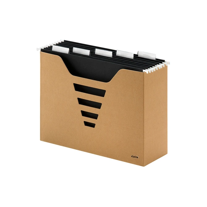 Hangmappenbox Kraft Line A4 + 5 hangmappen