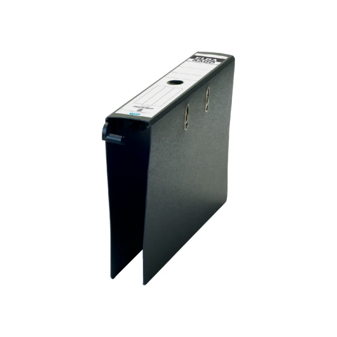 Hangordner Elba Rado 75mm karton zwart gewolkt