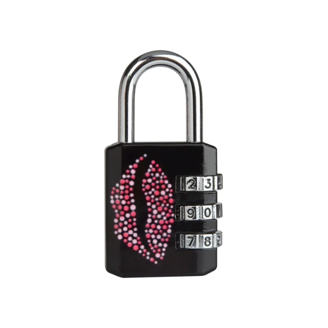 Hangslot Masterlock 3-cijfer combinatie 30mm kus patroon