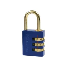 Hangslot MasterLock combinatieslot messing 30mm Hangslot MasterLock combinatieslot messing 30mm