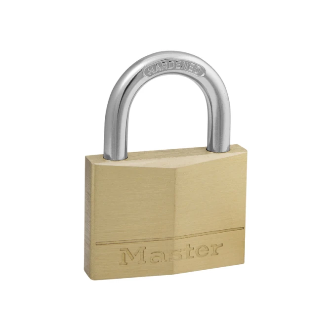 Hangslot MasterLock messing 50mm
