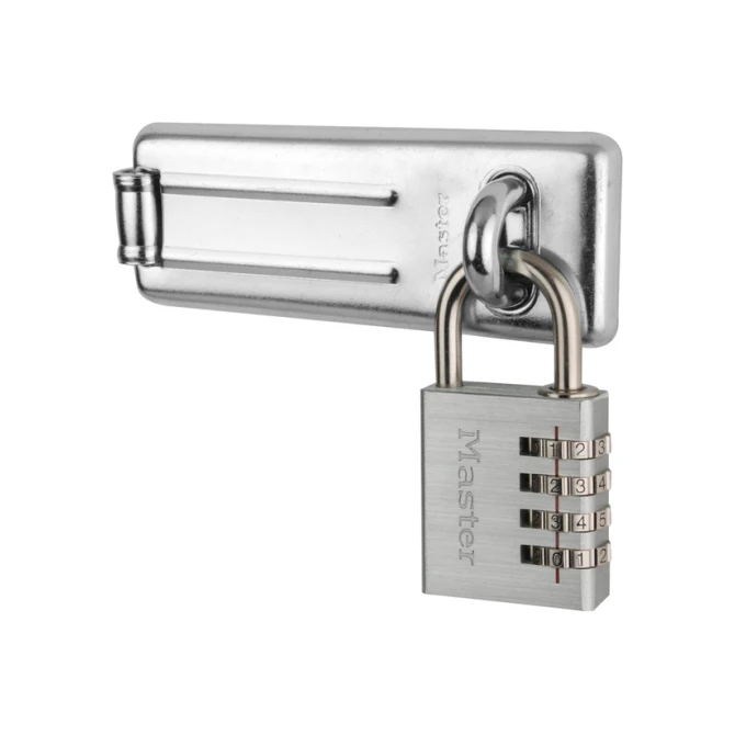 Hangslot MasterLock overval + aluminium 40mm