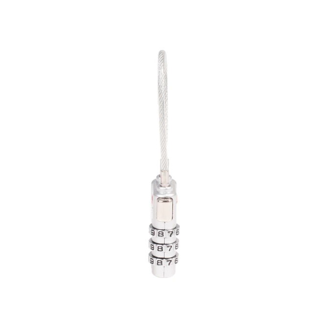 Hangslot Pavo met cijferslot en kabel TSA