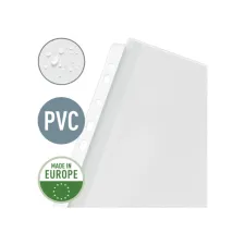 Harmonica showtas Leitz Premium met perforatiestrip 180µ PVC A4 5 stuks glashelder 5 stuks Harmonica showtas Leitz Premium met perforatiestrip 180µ PVC A4 5 stuks glashelder 5 stuks