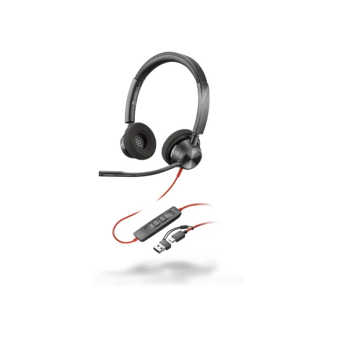 Headset HP POLY Blackwire 3320 Stereo USB-C