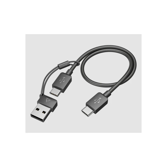 Headset HP POLY Voyager Focus 2 USB-C met oplaadstation