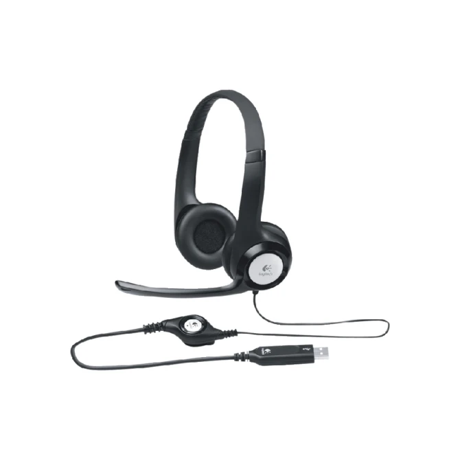 Headset Logitech H390 zwart