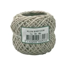 Henneptouw Muller 2-draads ca 50 meter