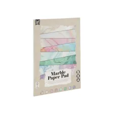 Hobbykarton CraftID A4 175gr marmer 16 vel
