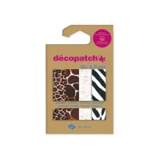 Hobbypapier Décopatch 30x40cm set à 4 vel thema dierenhuid