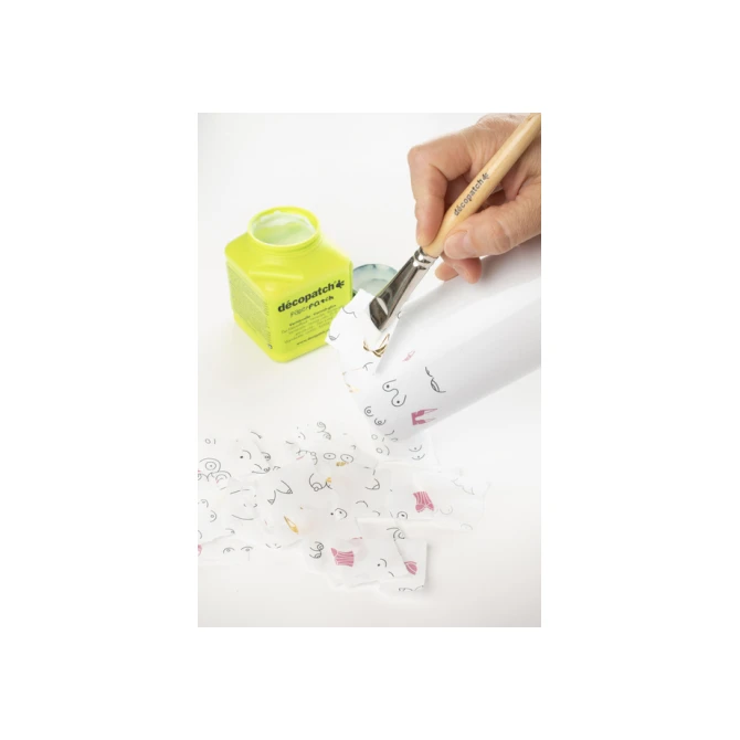 Hobbypapier Décopatch 30x40cm set à 4 vel thema Ode aan de vrouw
