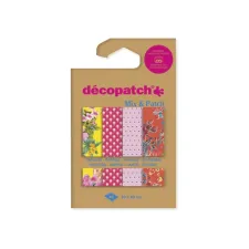 Hobbypapier Décopatch 30x40cm set à 4 vel thema Wandeling in Kyoto