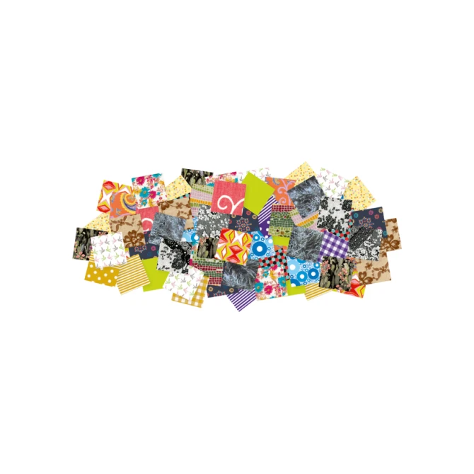 Hobbypapier Décopatch 3x3cm set à 11.000 stuks assorti
